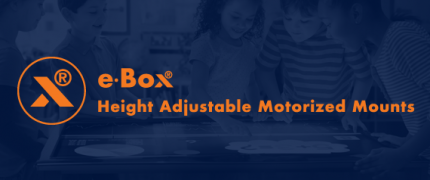 e·Box® | motorisierte Halterungen | Height adjustable mounts