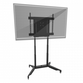 e·Box® II Mobile stand | Front incl. VESA and display