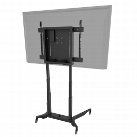 e·Box® II Mobile stand | Back incl. VESA and display